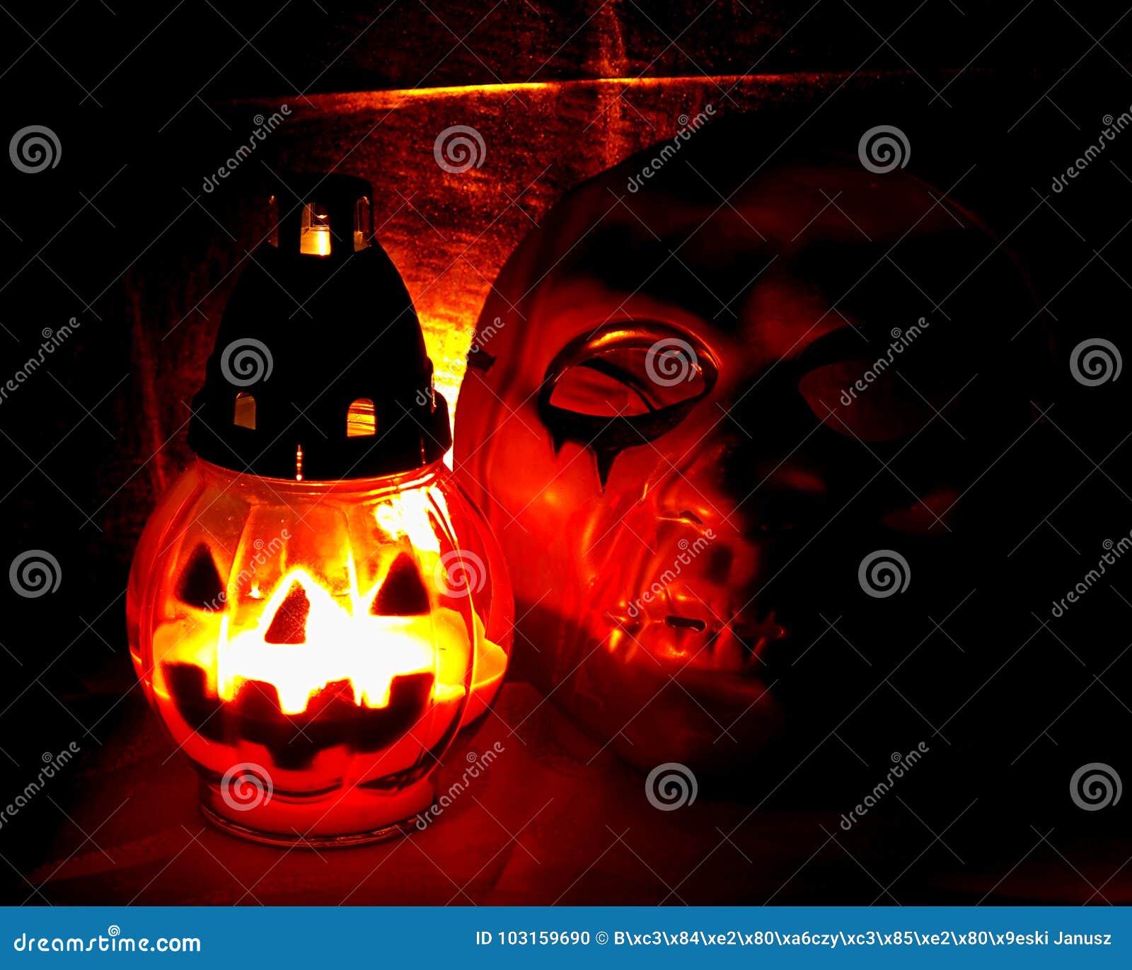 Halloween in Polish. stock photo. Image of abstract - 103159690