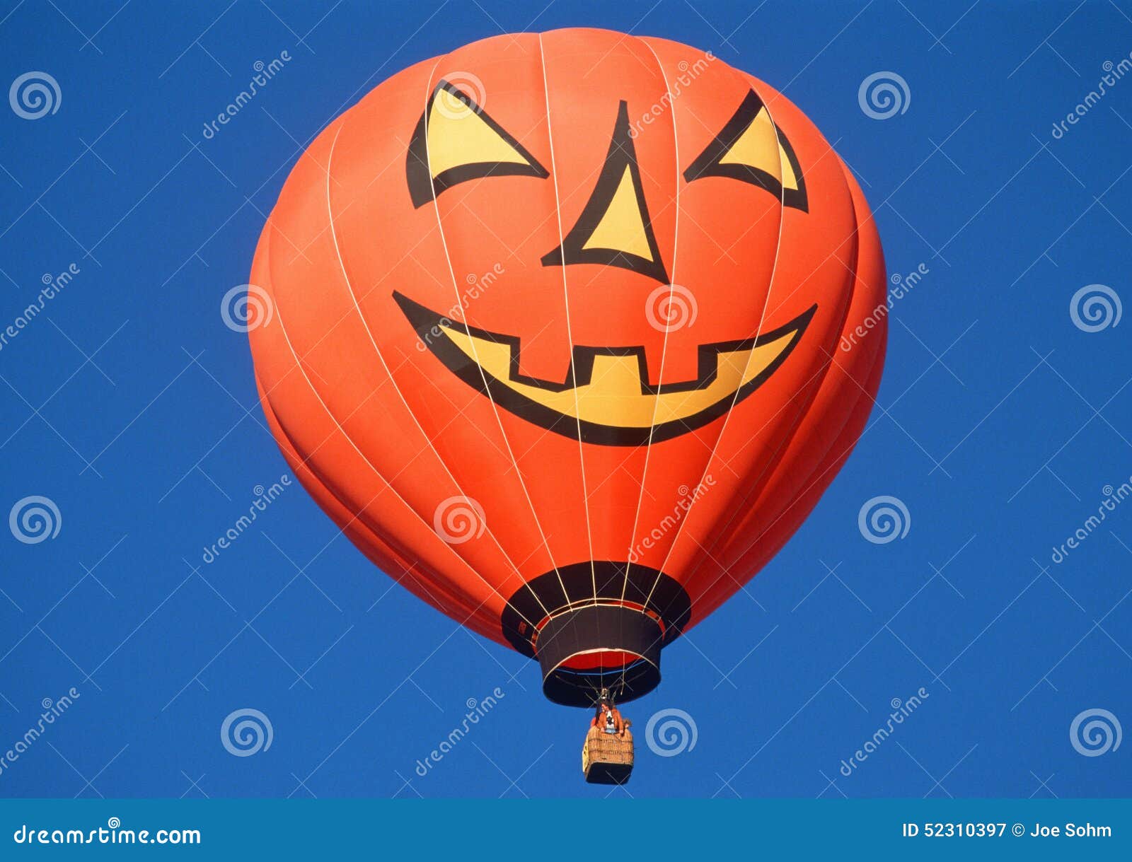 Halloween Pumpkin Hot Air Balloon Editorial Photography Image of