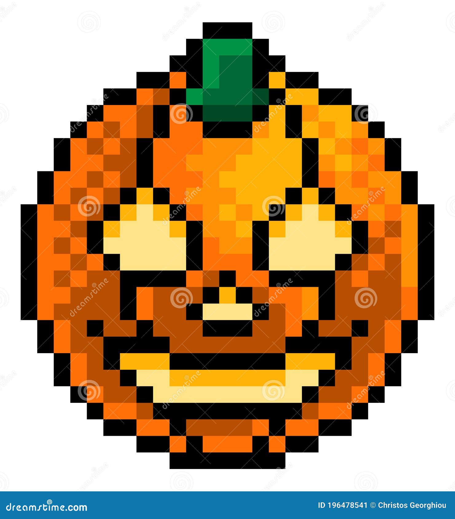 Halloween Pixel Art Stock Vectors Royalty Free Halloween Pixel Art ...