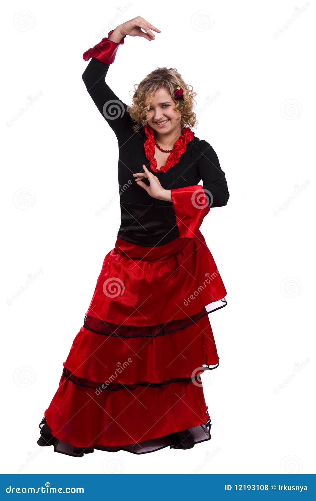 Halloween Spanish Costumes Woman. Royalty Free Stock Photos Image 12193108