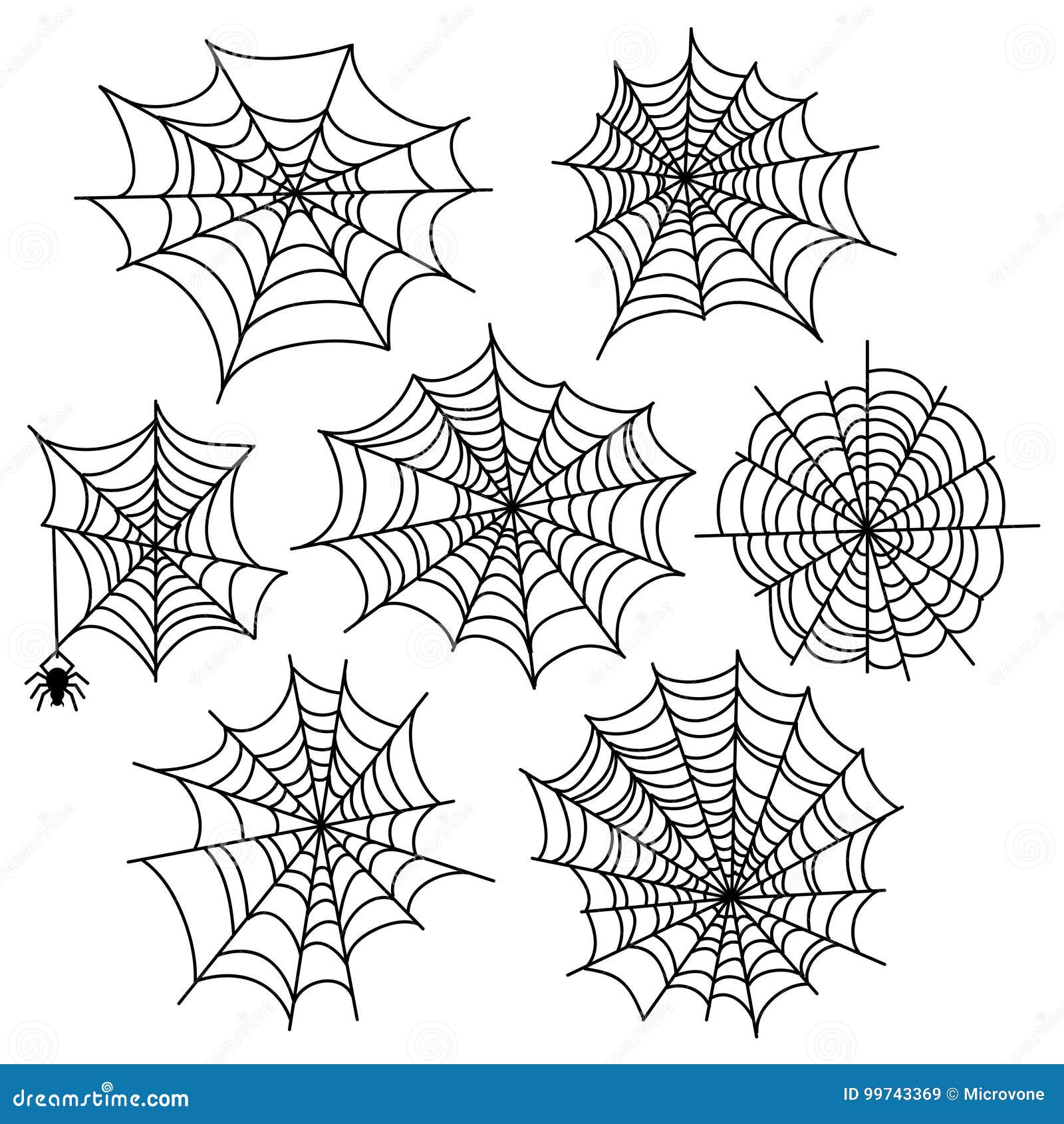 halloween spider web  set. cobweb decoration s