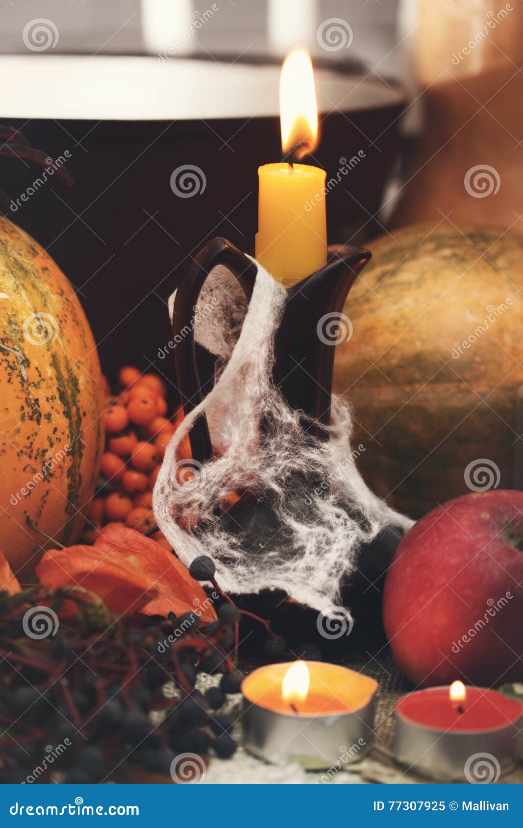 Halloween still life stock image. Image of halloween 77307925