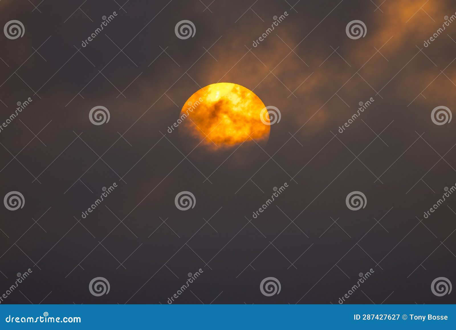 Halloween Sundown in Dark Clouds Stock Image Image of daybreak