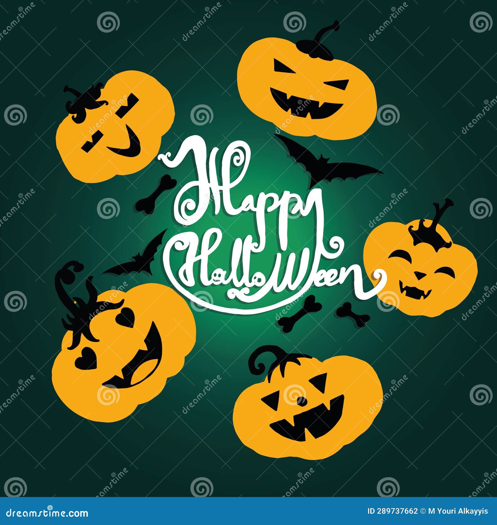 Halloween Vectors, Illustrations, Emojis, and Patterns. Stock