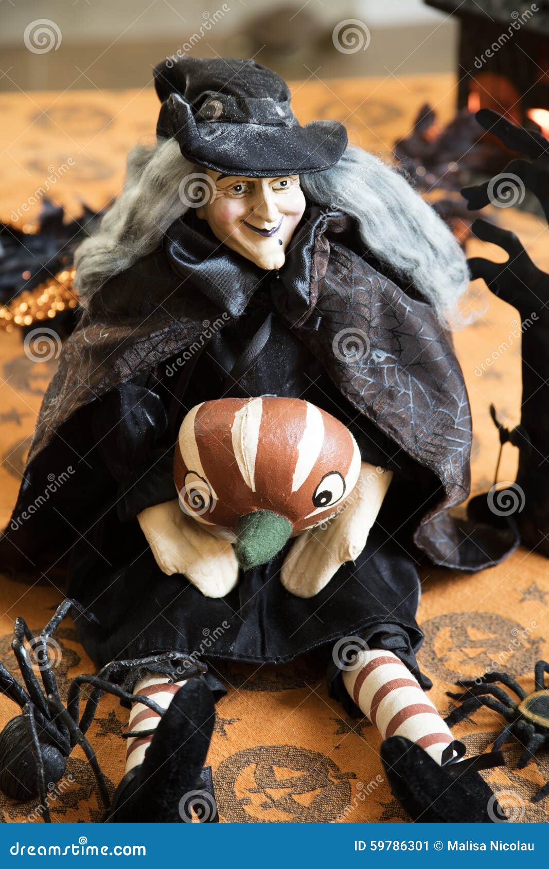 Halloween Witch stock image. Image of celebration, character 59786301