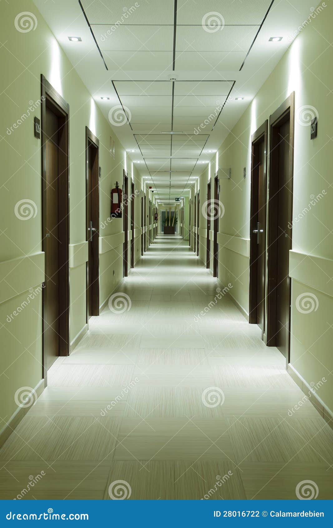 Hallway of a hotel stock photo. Image of hallway, luxury 28016722