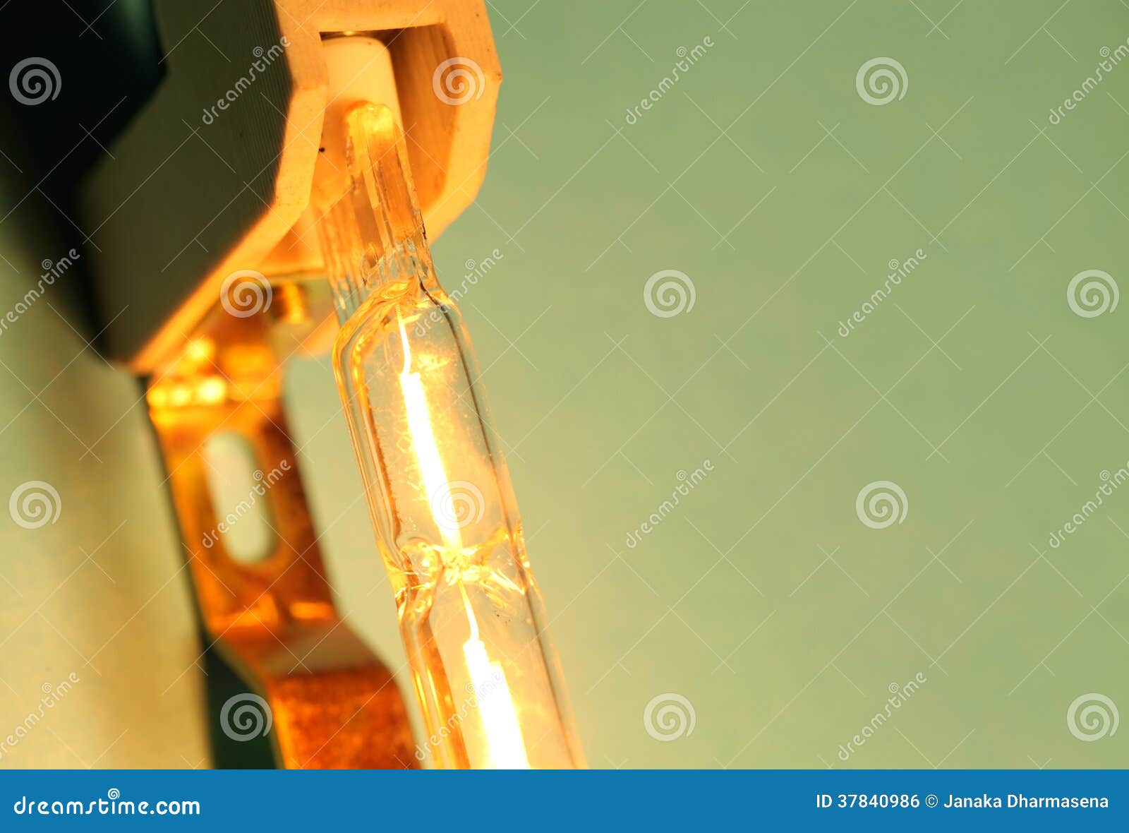 Halogen Bulb stock photo. Image of right, redhot, lamp 37840986