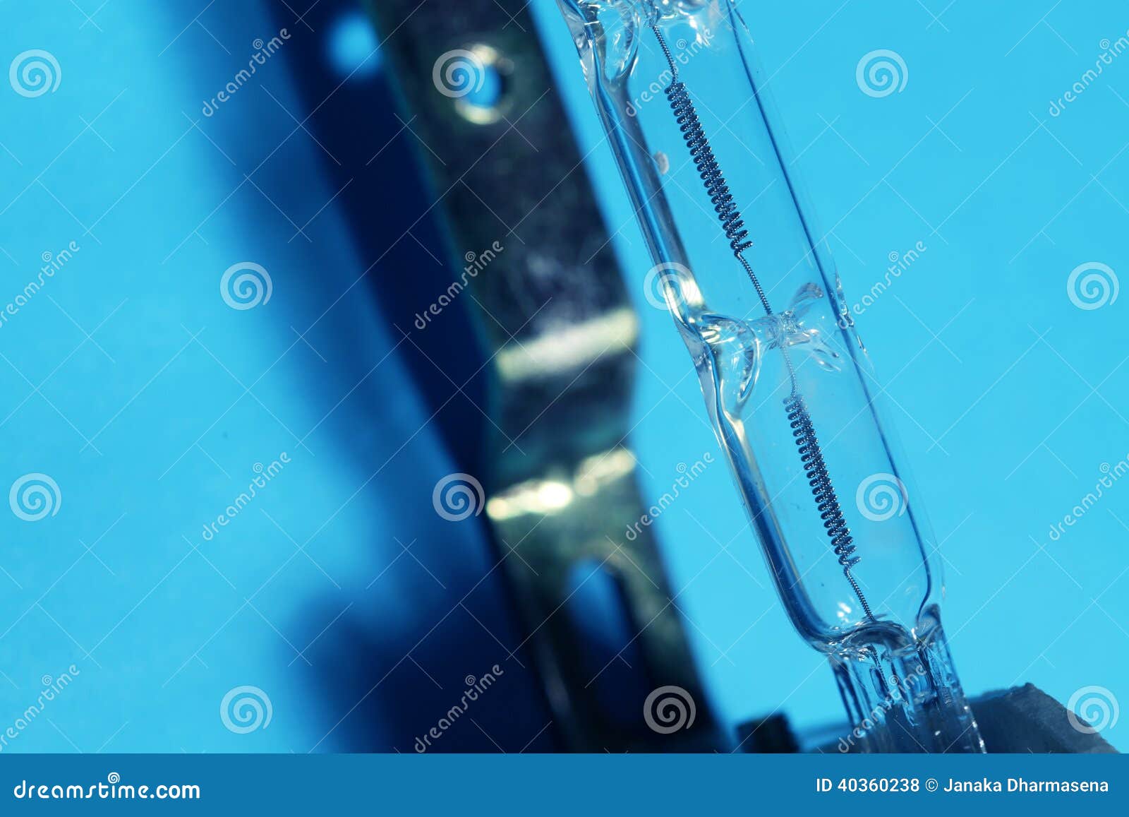 Halogen Bulb stock photo. Image of bright, lamp, right 40360238