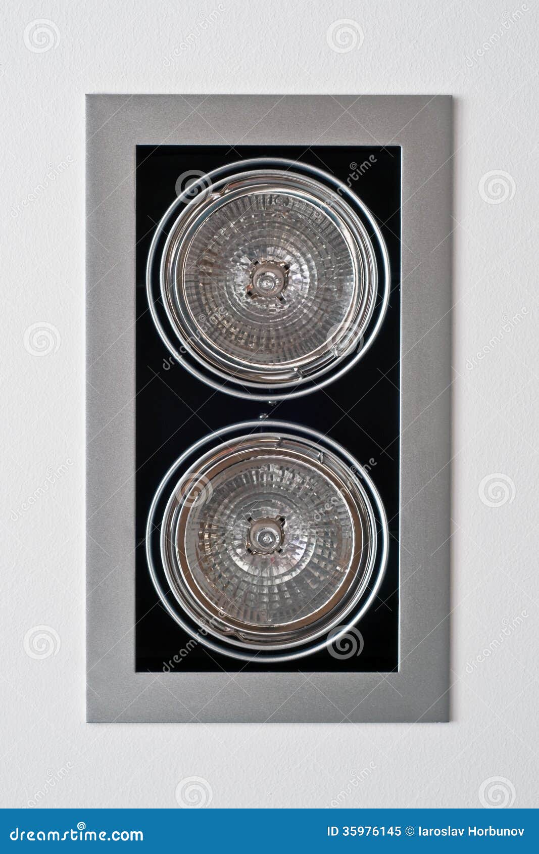 Halogen Ceiling Light Stock Image Image Of Hanging Ceiling
