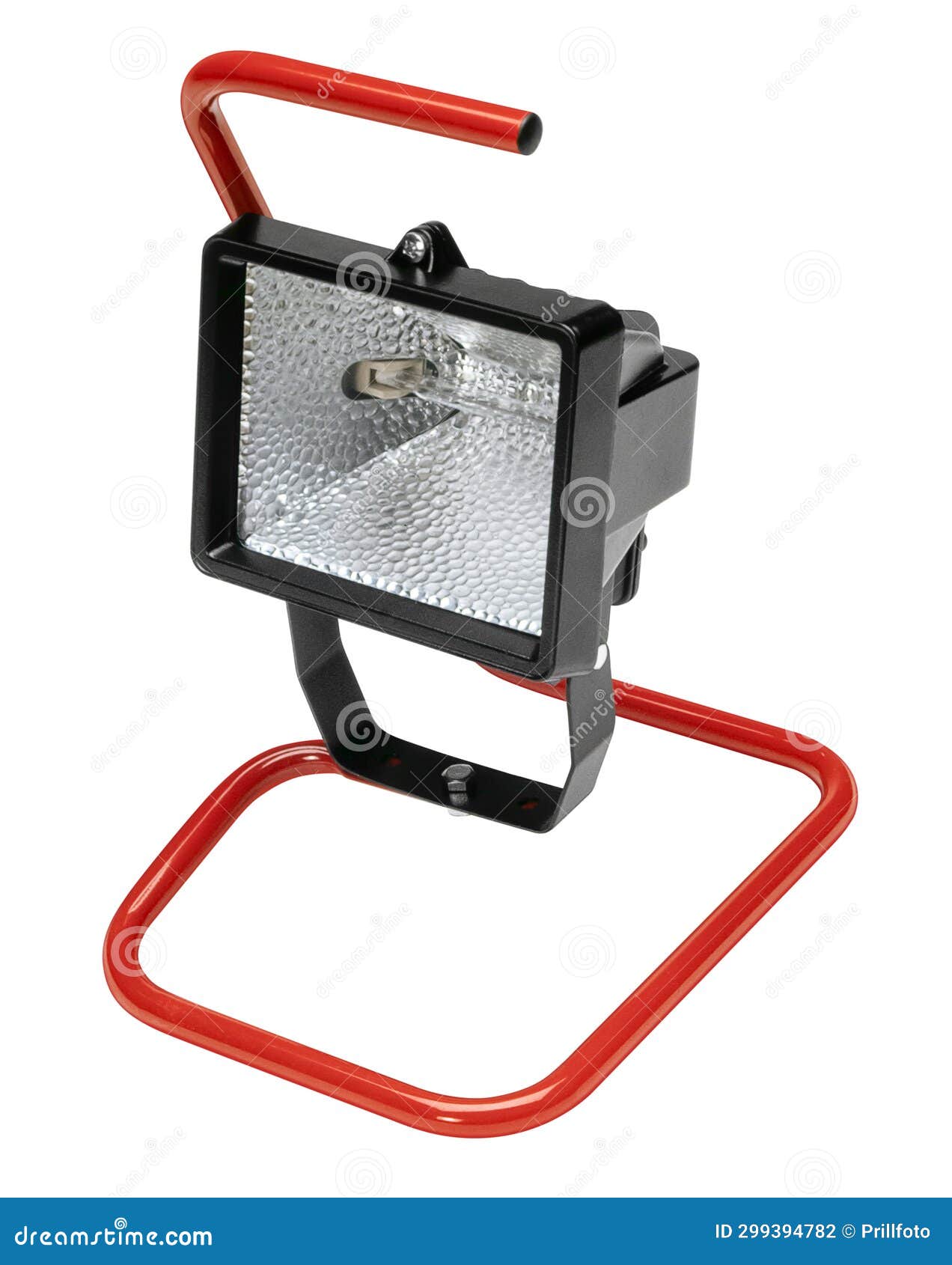 Halogen lamp emitter stock photo. Image of spot, light 299394782
