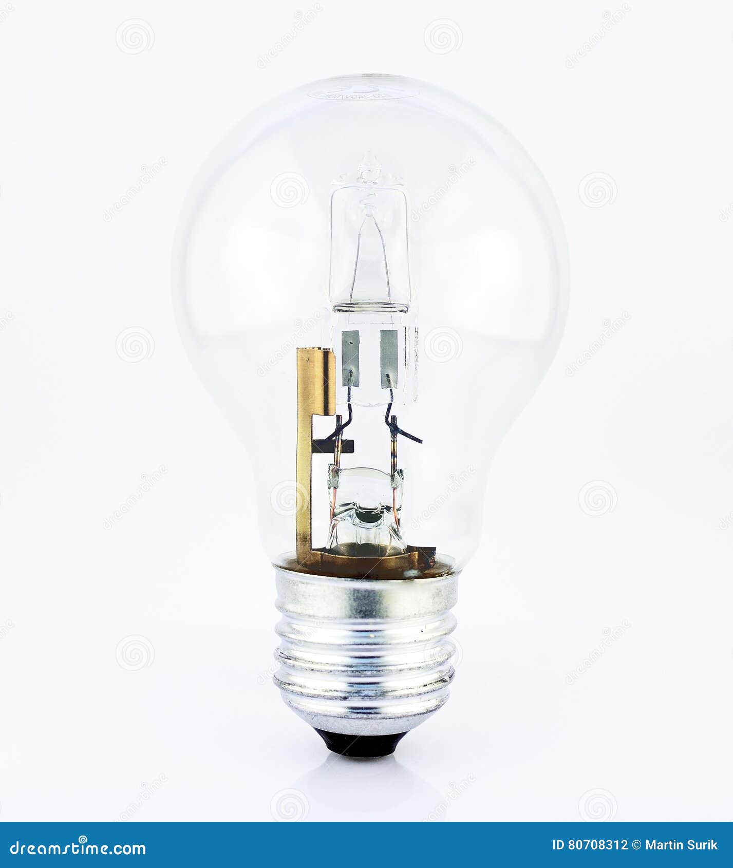Halogen light bulb. stock photo. Image of electrical 80708312