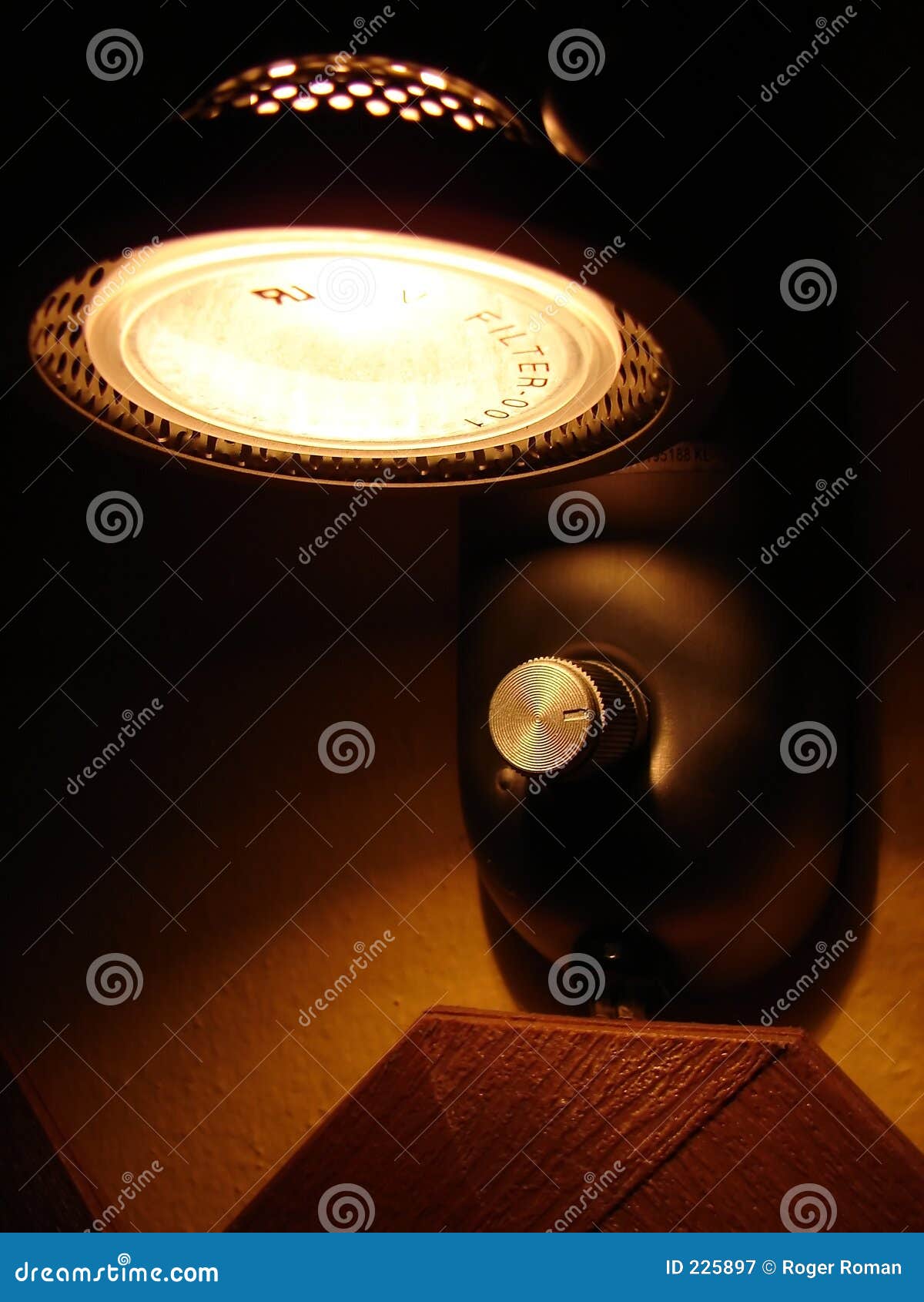 Halogen Light at Night stock image. Image of bright, appliance 225897
