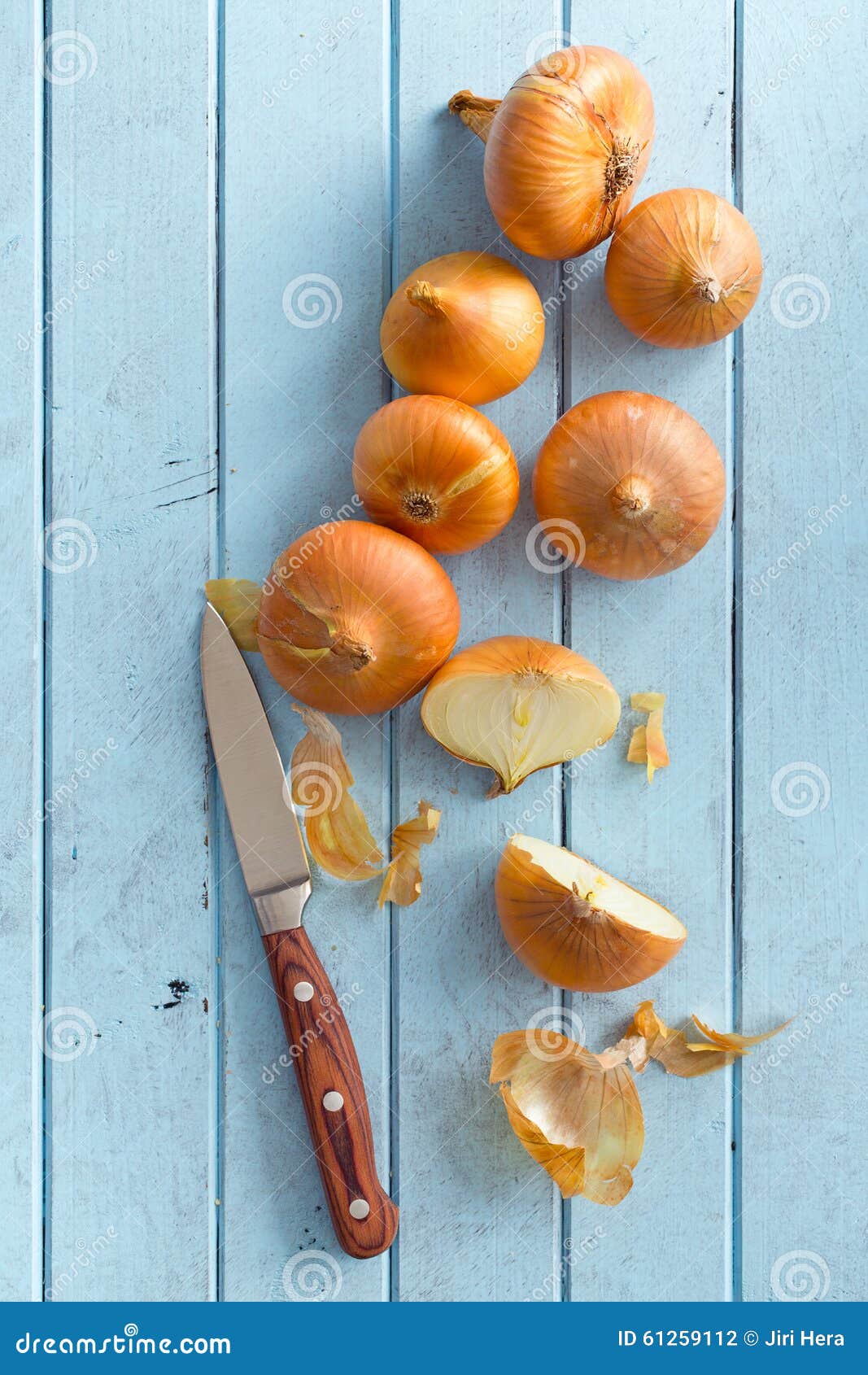 Halved Fresh Onion on Kitchen Table Stock Photo Image of bulb, onion