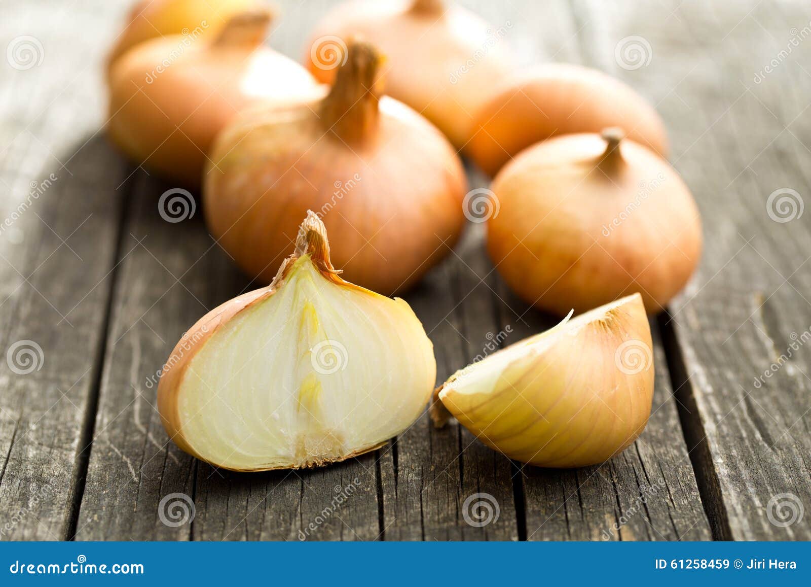 Halved Fresh Onion on Wooden Table Stock Image Image of closeup, bulb