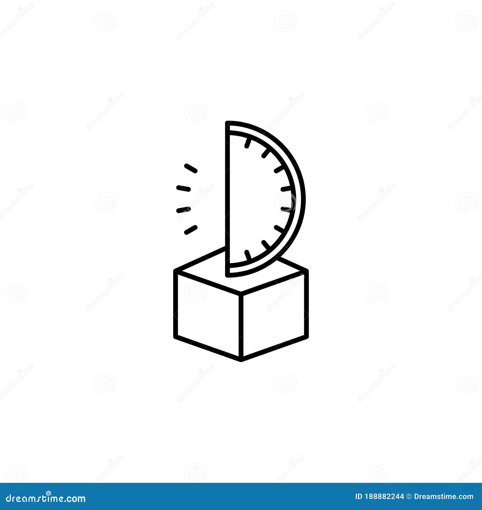 halving, block chain icon.  of block chain icon for mobile concept and web apps. thin line halving, block chain icon can be