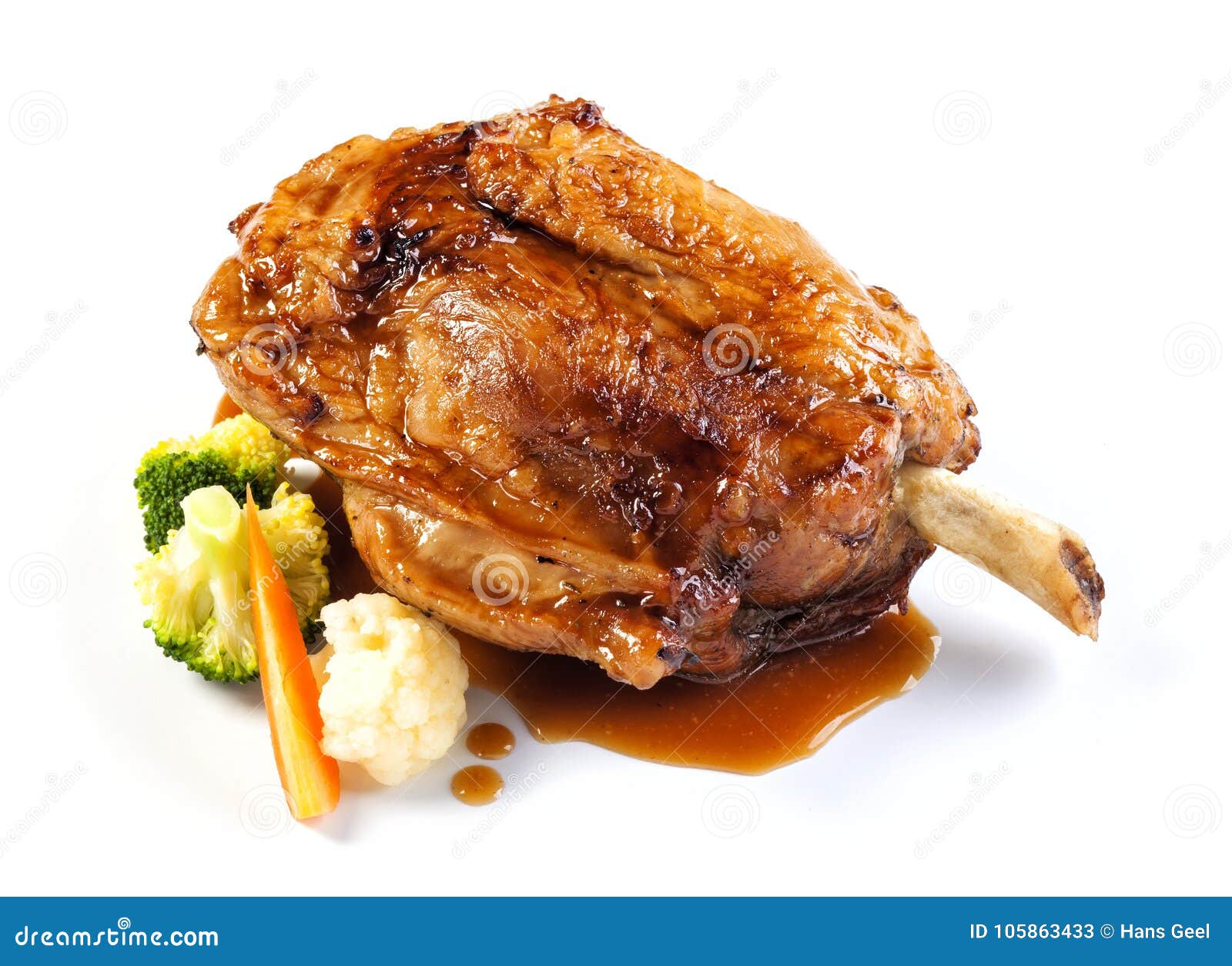 Ham Hock, Ham Knuckle, Eisbein. Roasted Stock Image Image of roasted