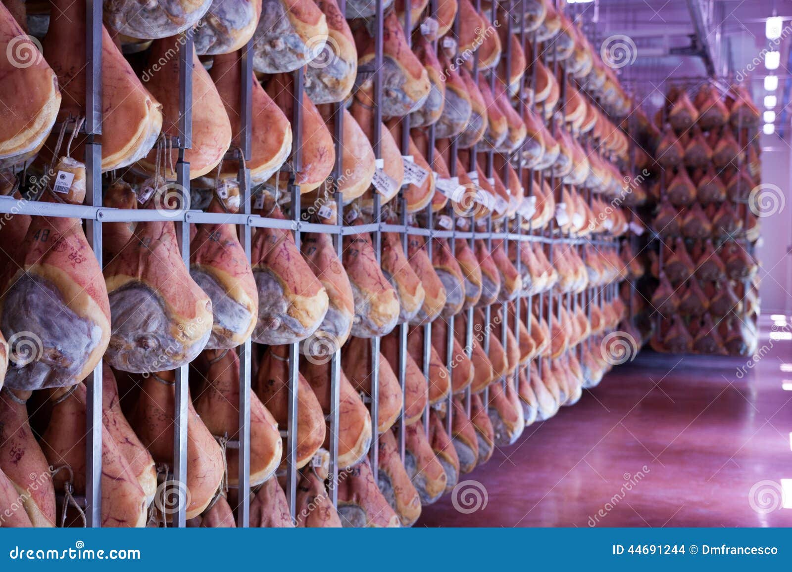 Ham prosciutto di parma stock photo. Image of delicious 44691244