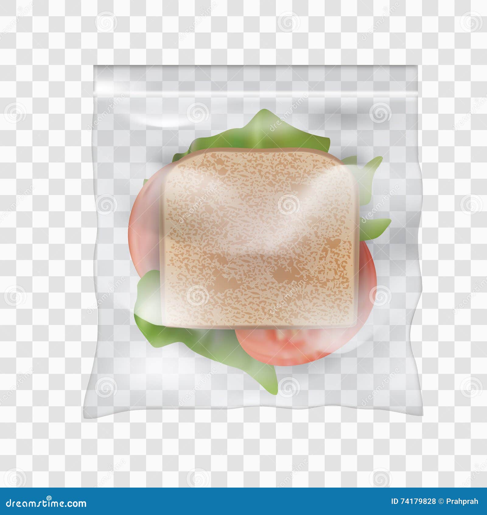 Plastic Sandwich Bag Clipart