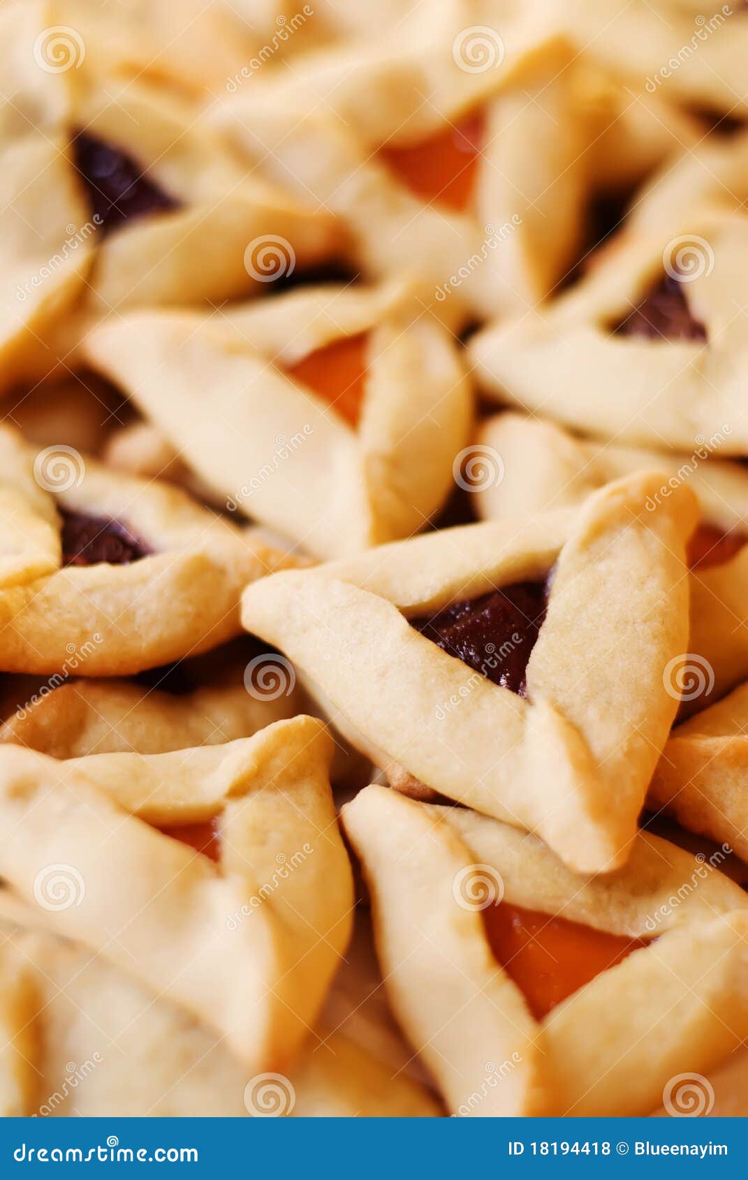 Hamantaschen Cookies stock photo. Image of hamentashen 18194418