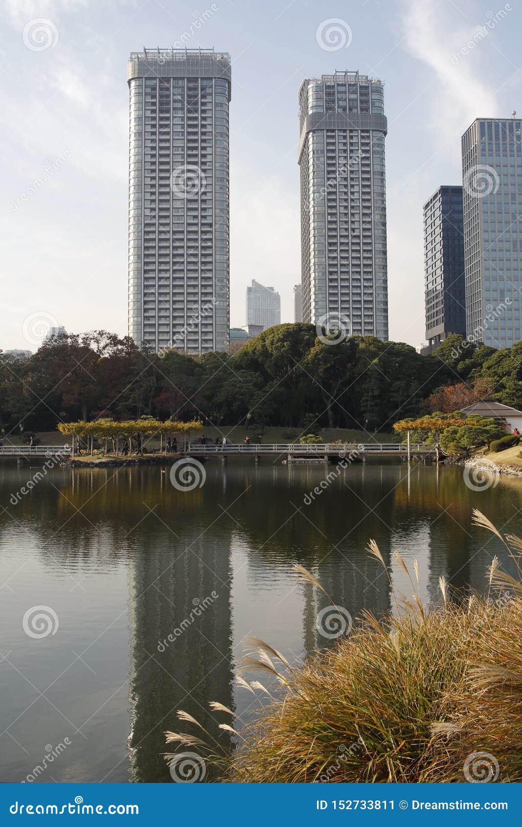 Hamarikyu Gardens In Chuo District Toyko Editorial Photo Image Of Relax Chuo