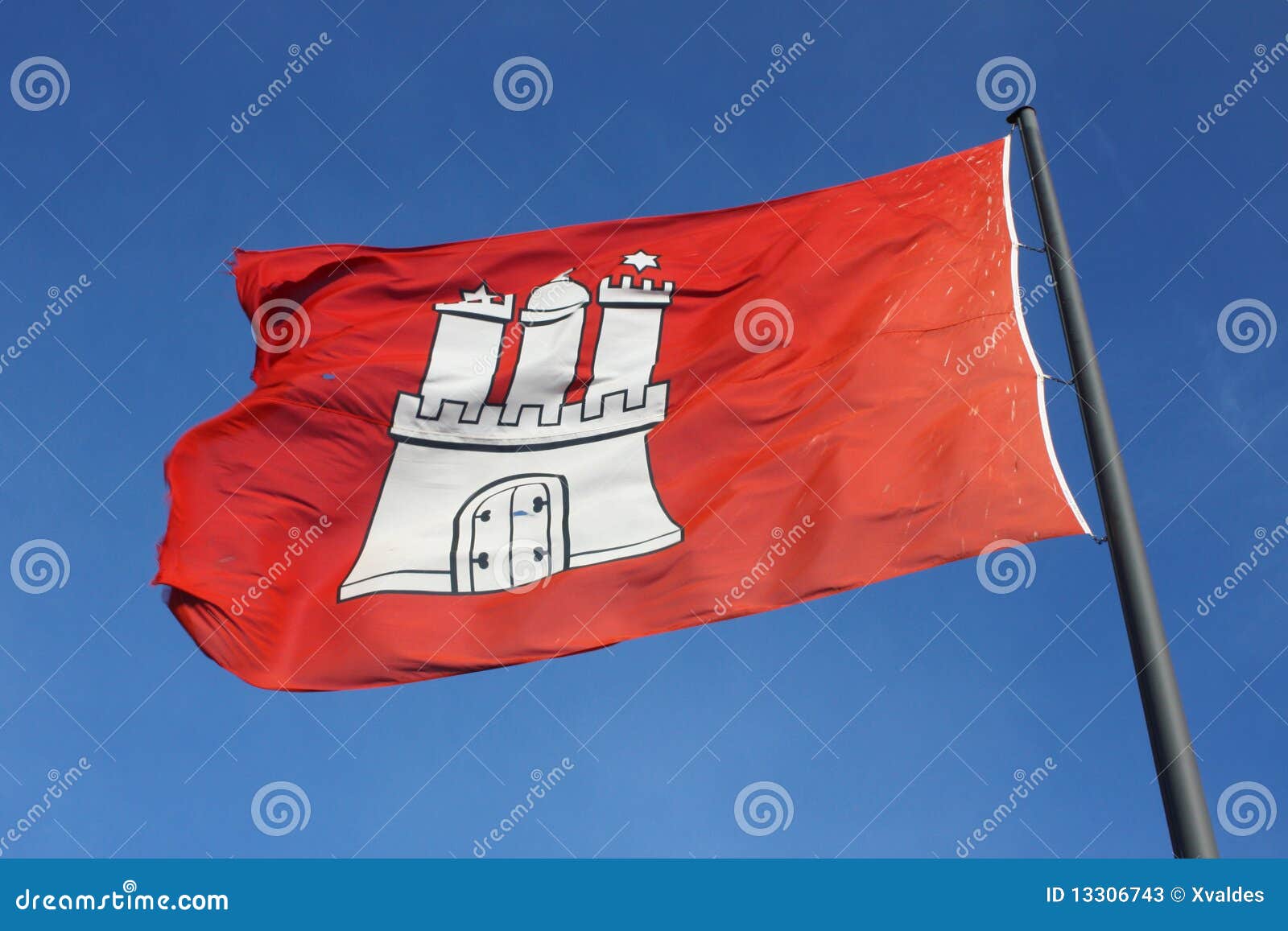 hamburg blue and white