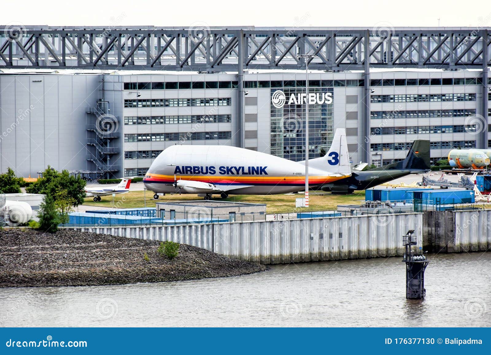 Airbus Factory in Hamburg in Germany Editorial Image - of aircrafts, exterior: 176377130