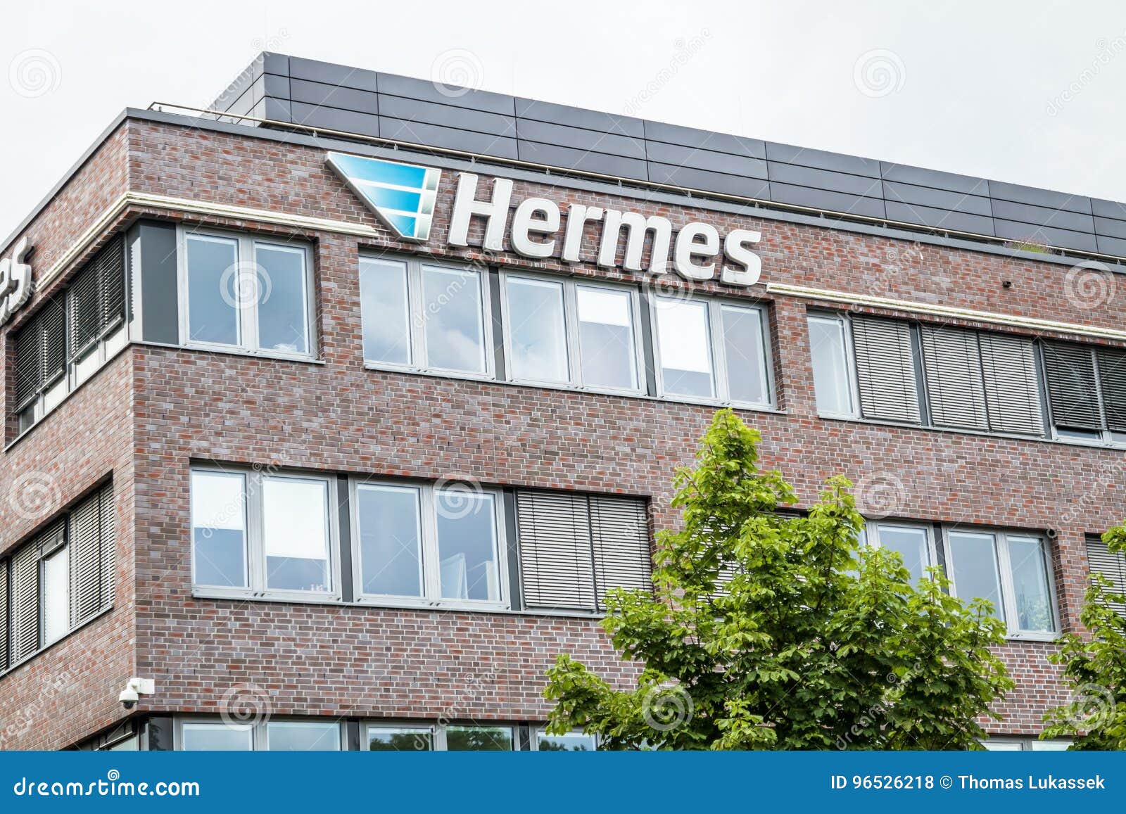 Hamburg , Germany - July 15, 2017: the Company Hermes is Organizing ...