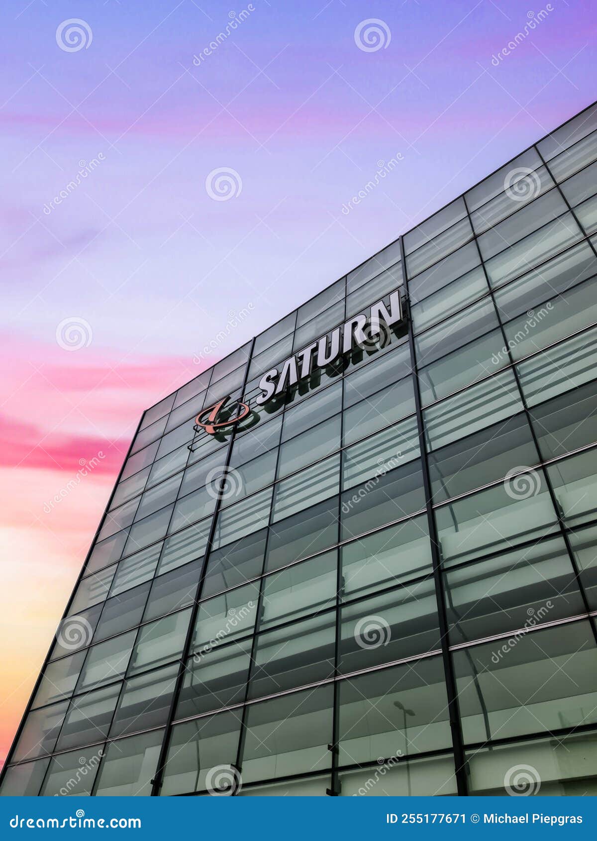 Hamburg, Germany - 03 September 2022: the Building of the Saturn Brand ...