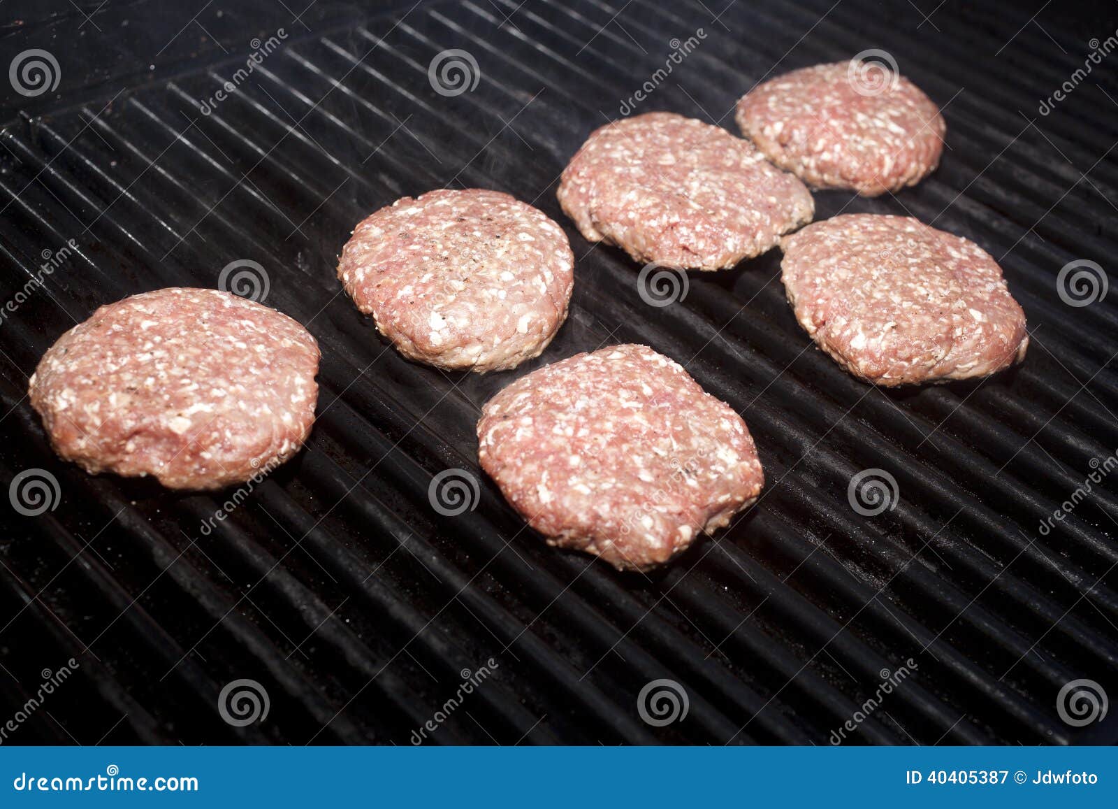 Hamburger Patties stock image. Image of patty, burger 40405387