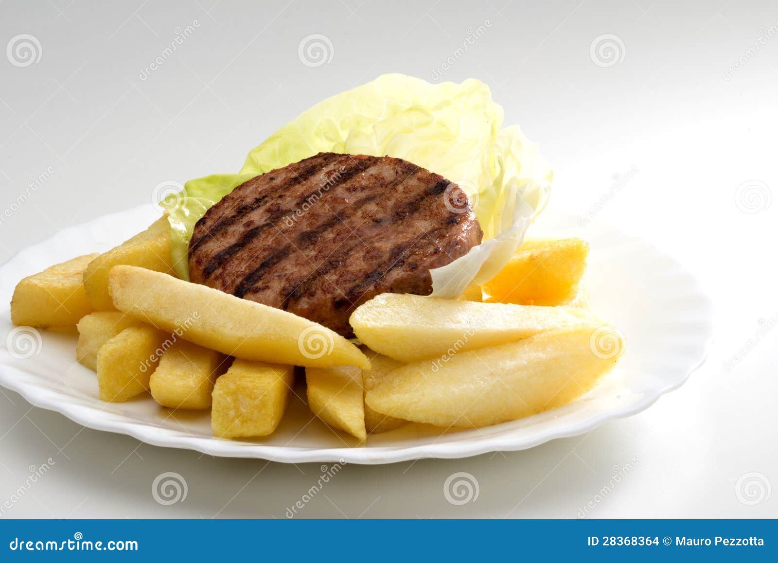 Hamburgers and chips stock photo. Image of sandwich, salads 28368364