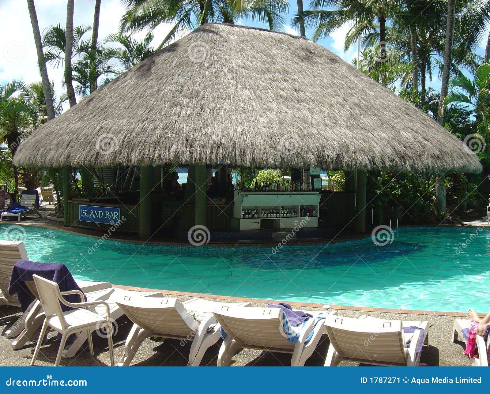 Hamilton Island Poolside Bar Stock Image Image 1787271