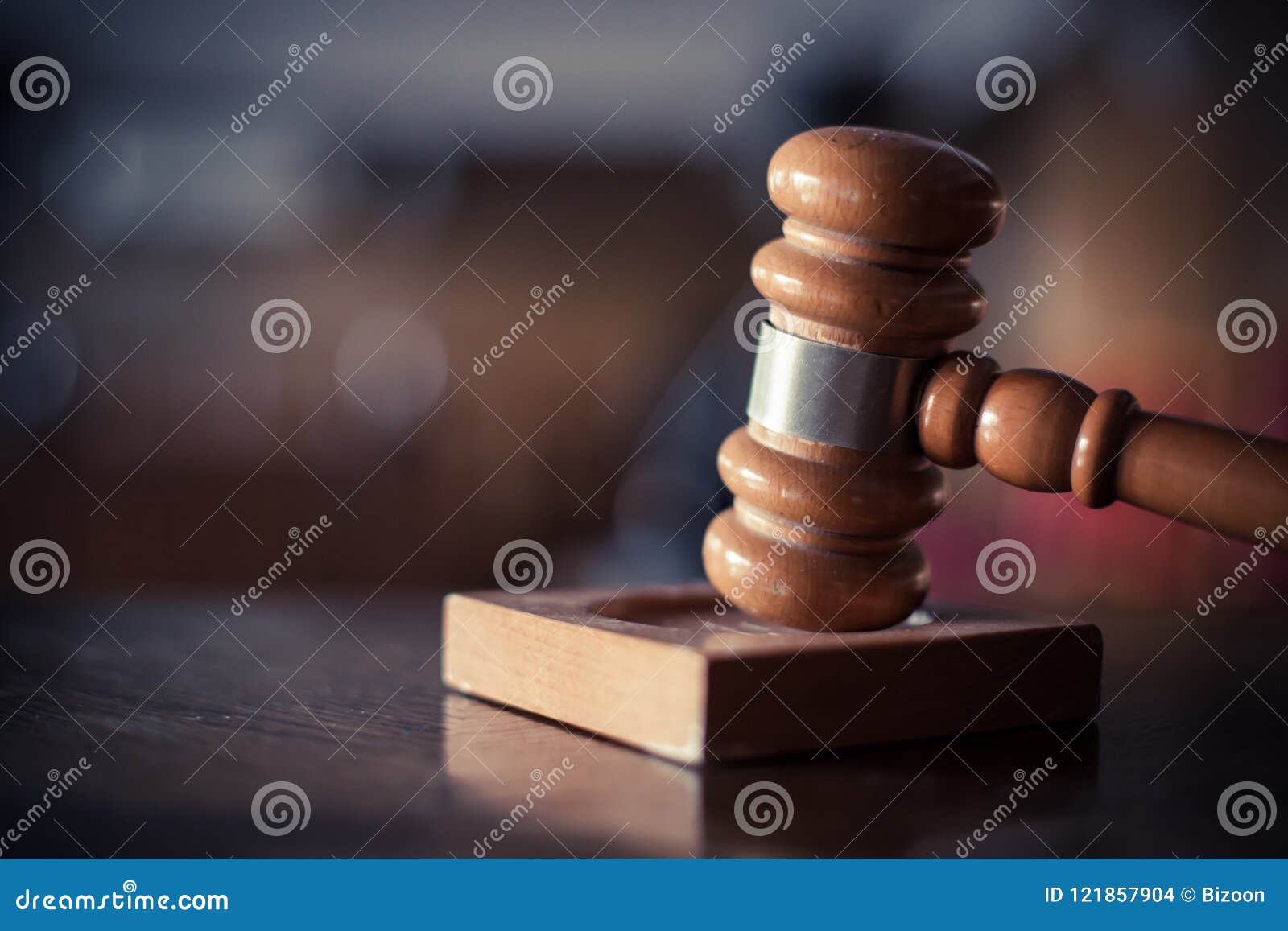 Hammer in a courtroom stock photo. Image of judgment 121857904
