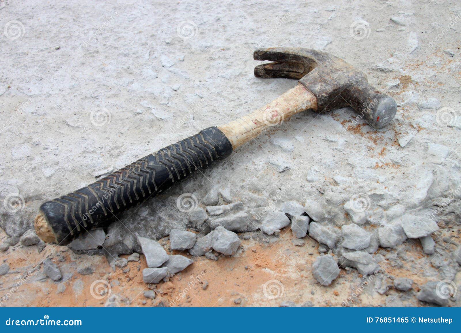 Hammer stock image. Image of building, dirt, floor, desertion 76851465