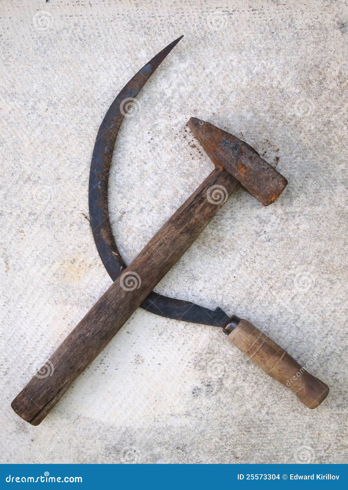Hammer and sickle stock photo. Image of communism, hammer 25573304