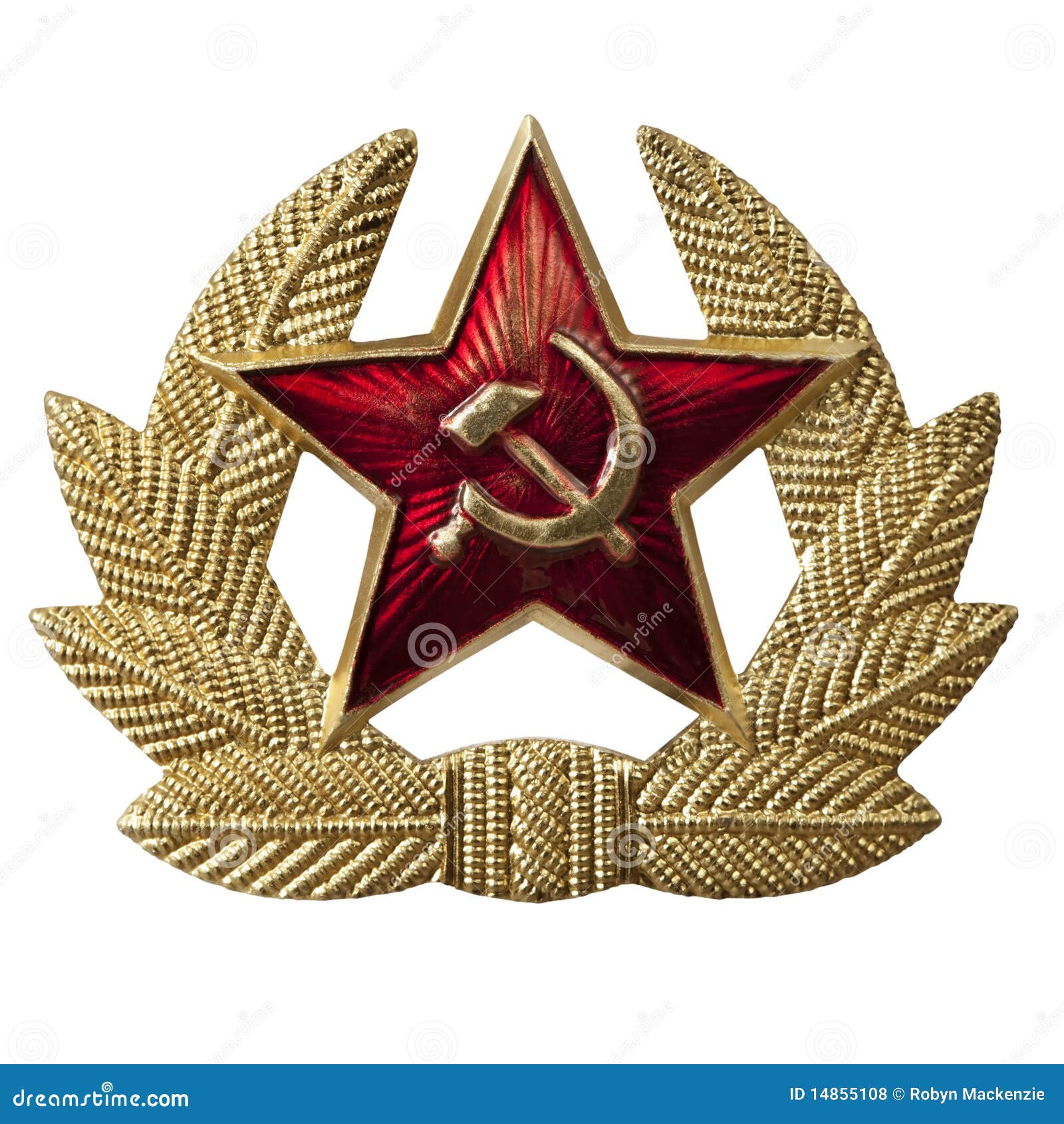 hammer and sickle badge