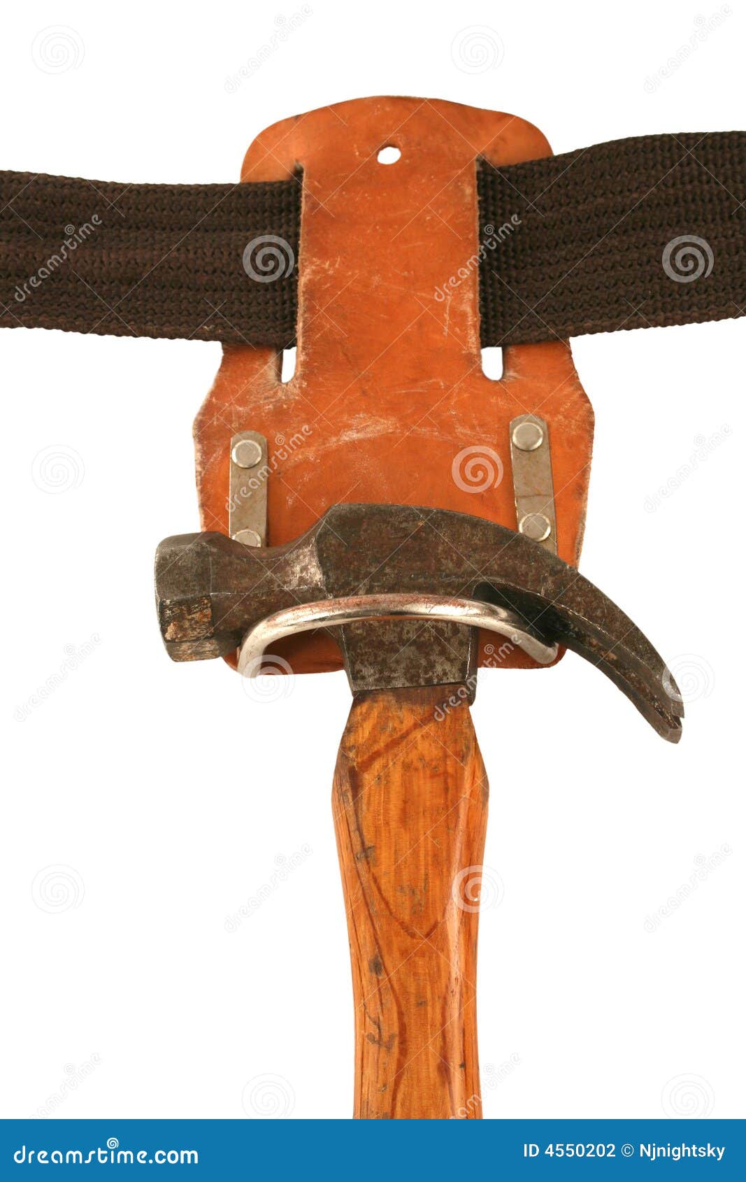 Hammer On A Tool Belt Picture. Image 4550202