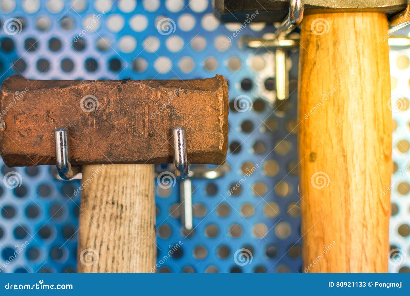 Hammer tools in garage stock image. Image of iron, hardware 80921133