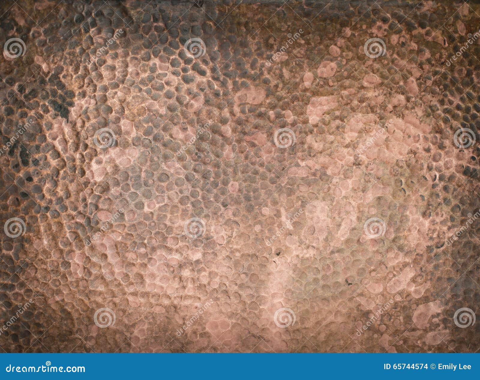 hammered copper texture