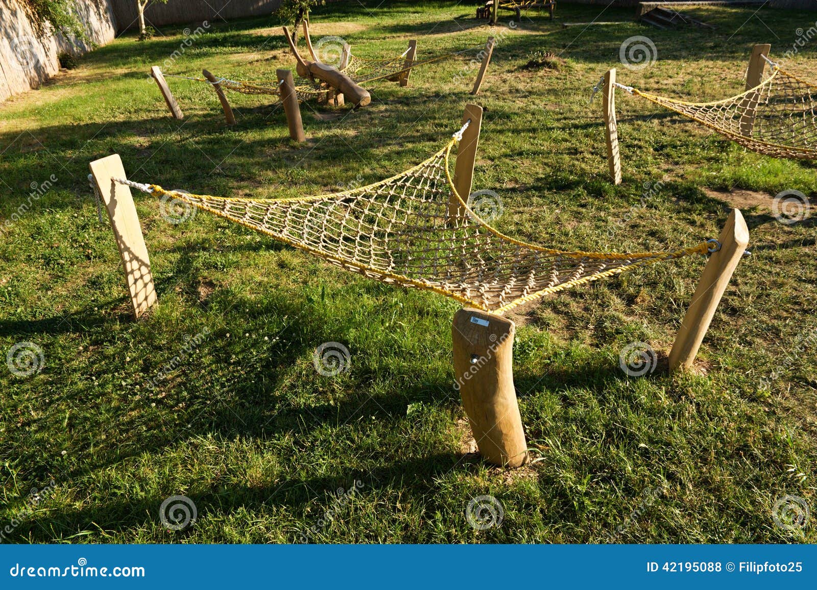Hammock stock photo. Image of brown, bark, shadow, pattern 42195088