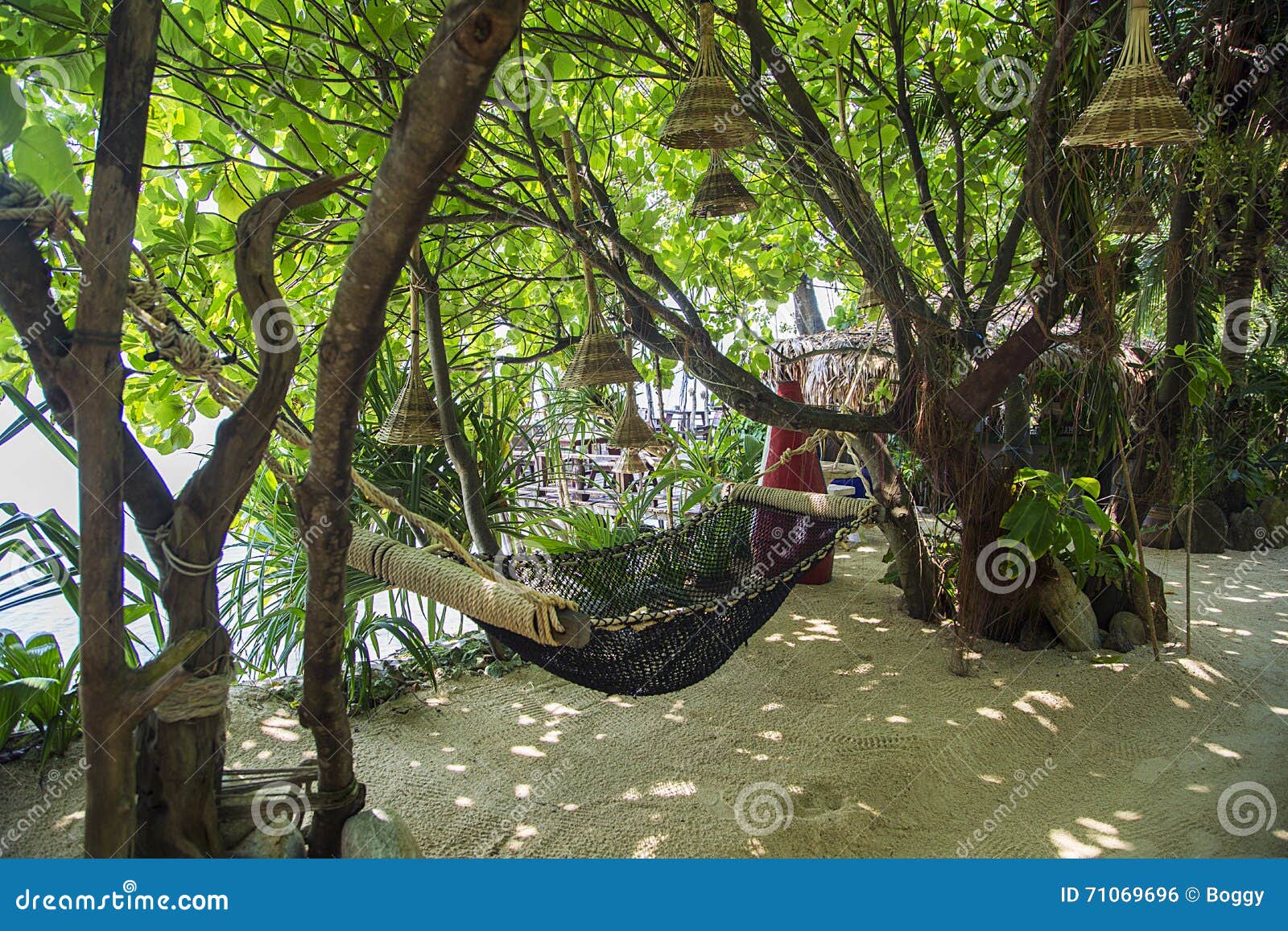 Hammock stock photo. Image of thai, hammock, thailand 71069696