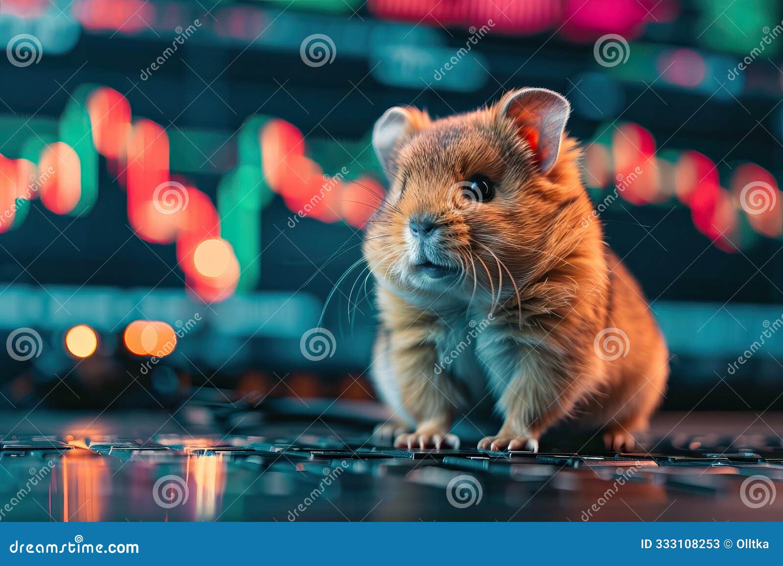 Hamster with Charts in Background, Crypto Price Rise and Fall. Hamster  Combat Stock Image - Image of hamster, exchange: 333108253