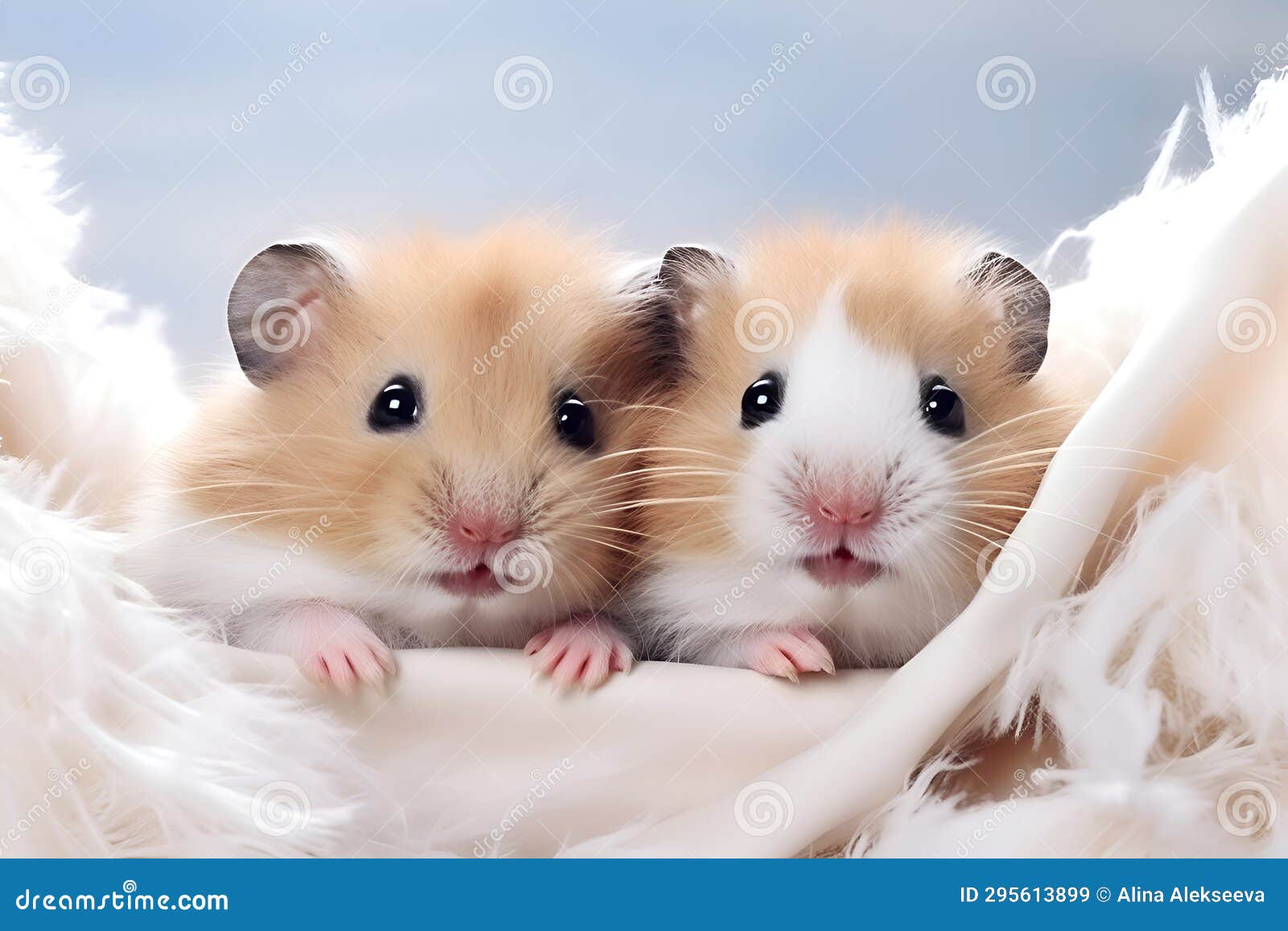 hamsters. two funny confused hamsters peek out from a torn background with free space for text. cute animals hug day. hugging