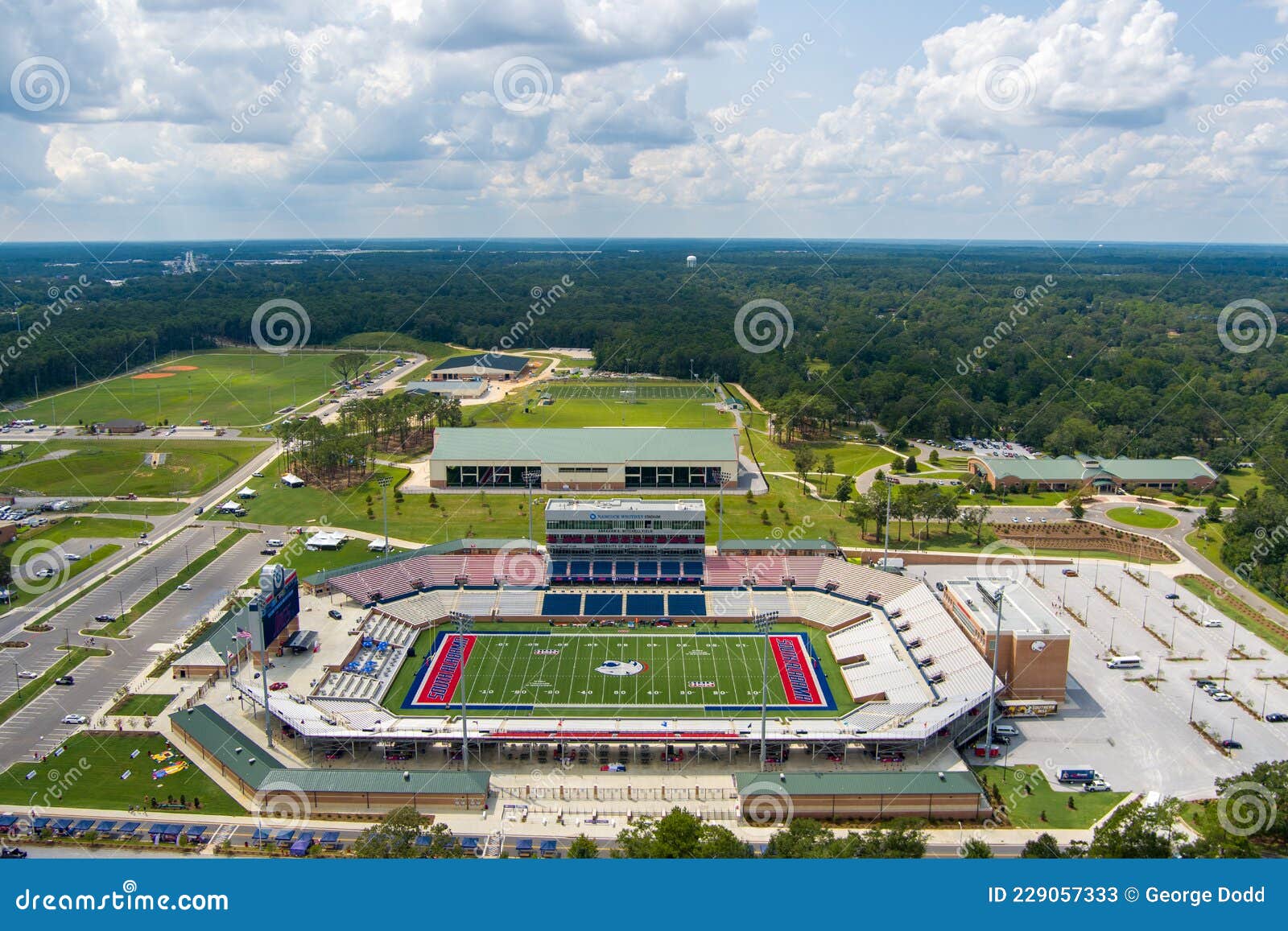 Hancock Whitney Stadium in Mobile, Alabama Editorial Stock Photo Image of estate, home 229057333