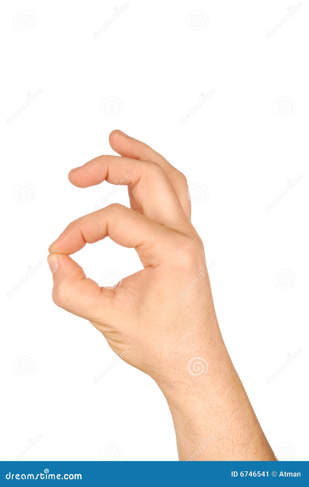 Hand stock image. Image of gesture, hand, white, fingers 6746541