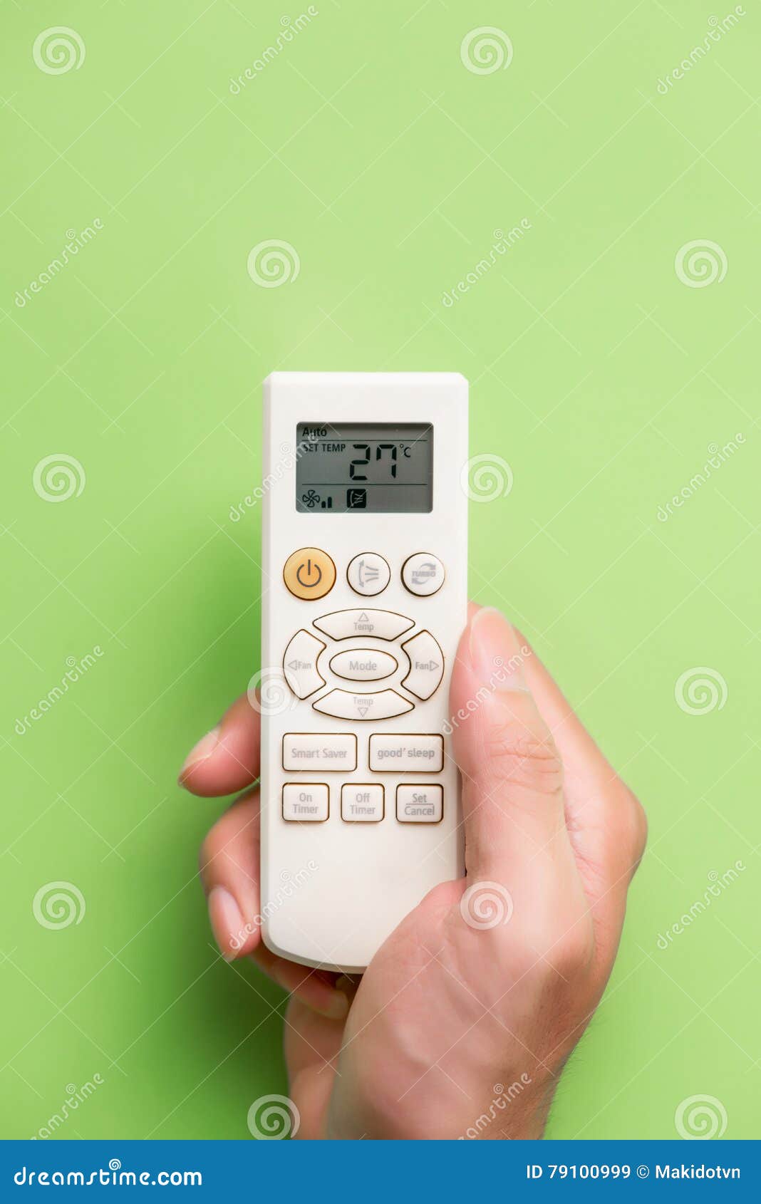 Air Conditioner Remote Control with Display Stock Photo - Image of condition,  wifi: 185334730