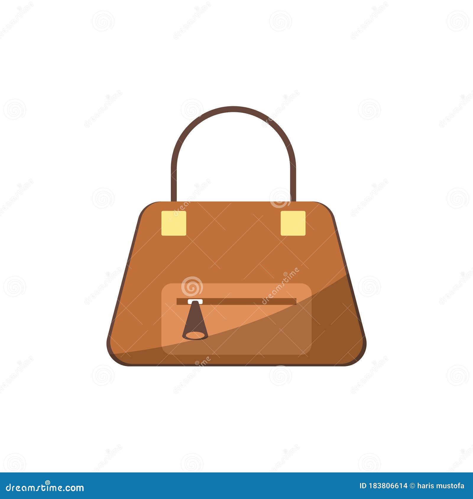 Hand Bag Graphic Design Template Vector Isolated Stock Vector