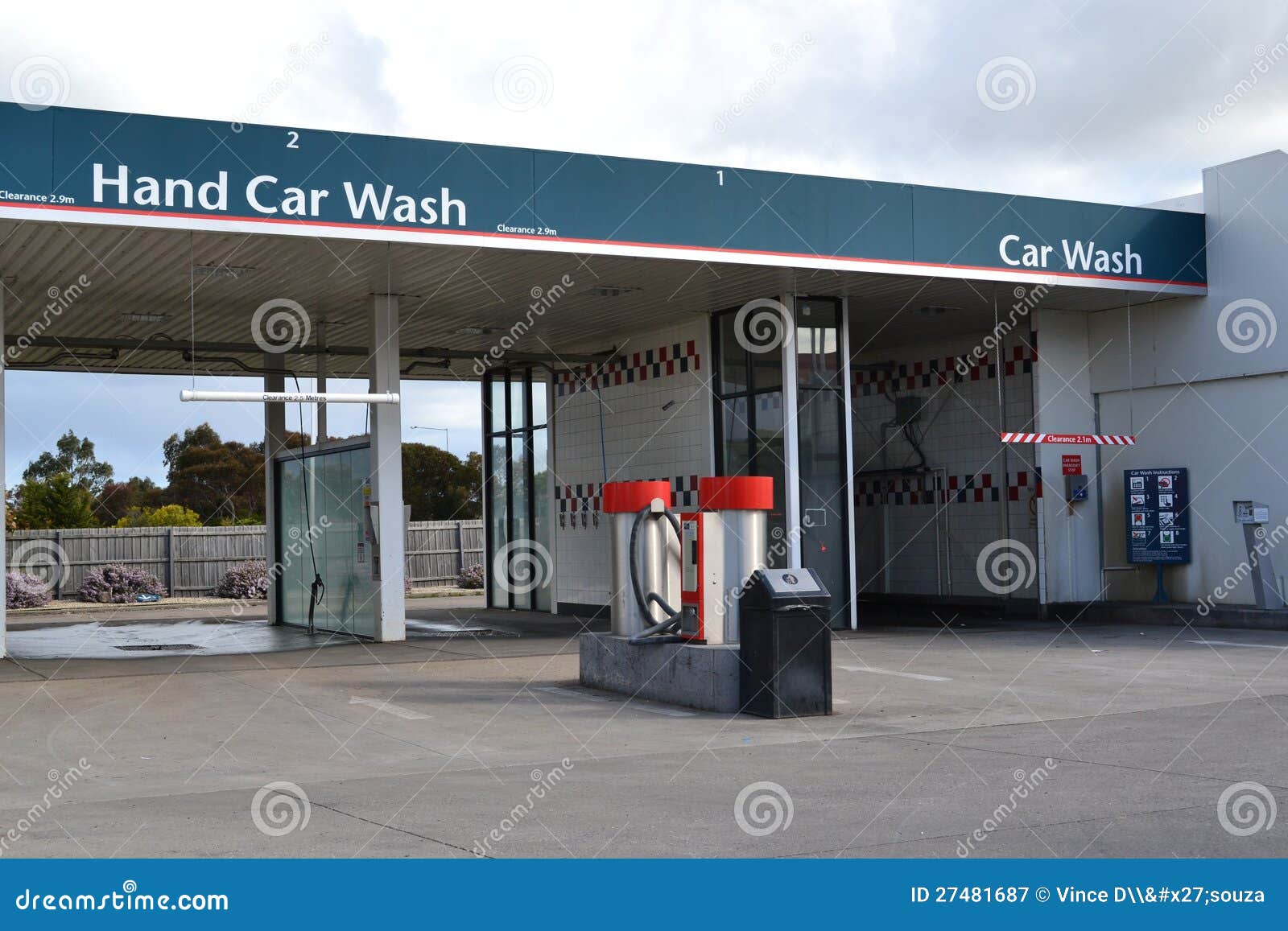Hand car wash stations stock image. Image of petrol, stations 27481687