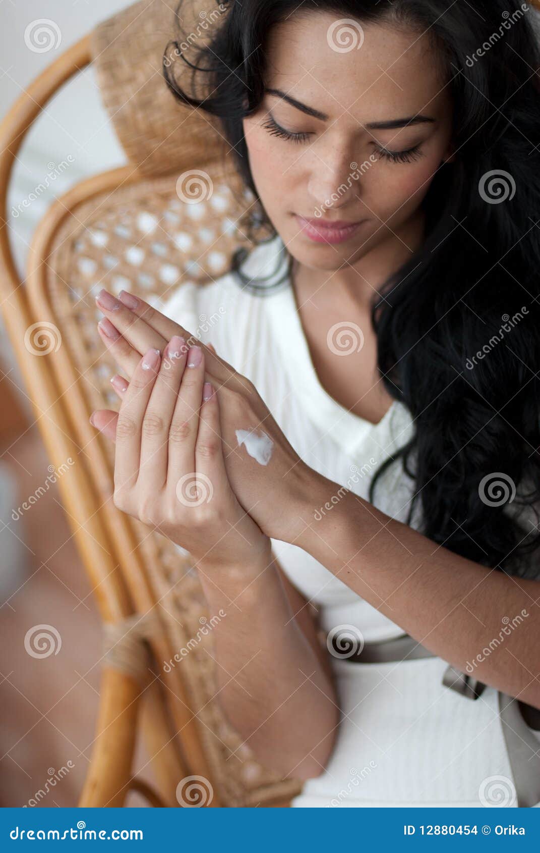 HAND CARE stock photo. Image of female, massage, hand 12880454