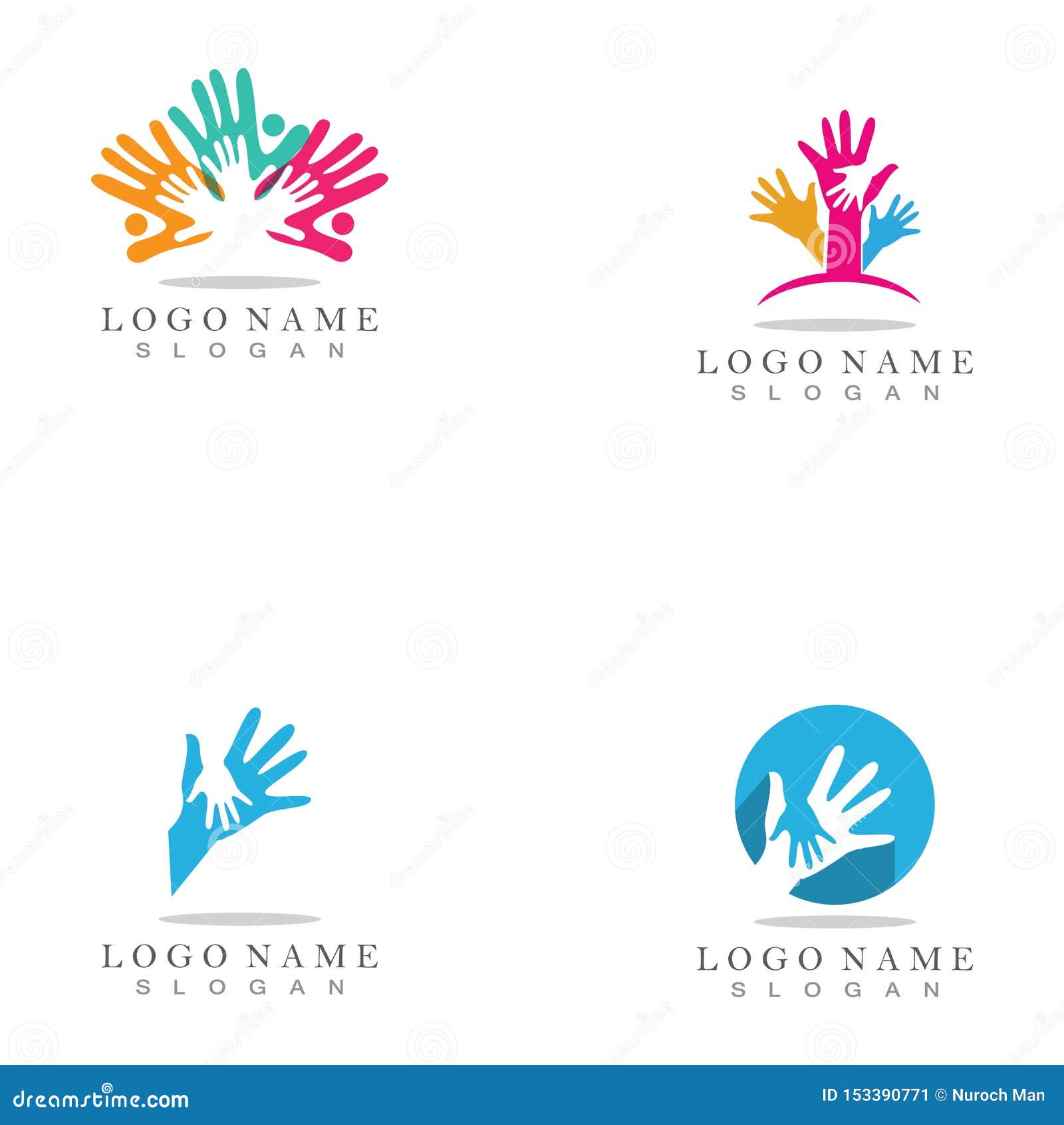 Hand Care Logo and Symbols Template Icons. Stock Vector - Illustration ...