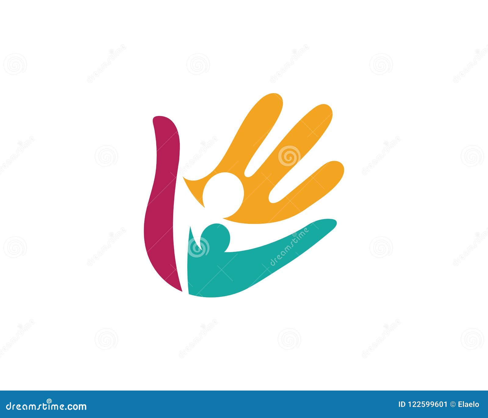 Hand Care Logo Template Vector Icon Stock Vector - Illustration of ...